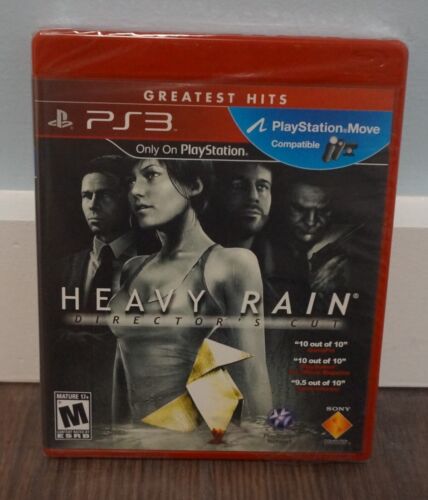 Neu! Heavy Rain [Greatest Hits] (Sony PlayStation 3, 2010) US-Einzelhandelsversion!  - Bild 1 von 6