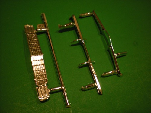 69 1969 Chevy Camaro RS Z28 1/25 chrome grill grille bumper front rear model car - Picture 2 of 3