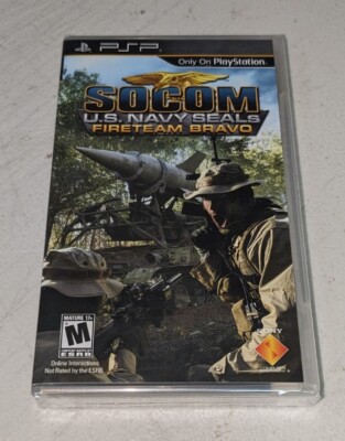 SOCOM: U.S. Navy SEALs Fireteam Bravo (Sony PSP) BRAND NEW SEALED