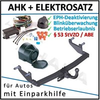 Ahk ES13 FüR Renault Clio Iii FließHeck 05- AnhäNgerkupplung Eph-Deaktivierung