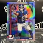 2025 Topps Chrome Jaxson Dart Rookie Silver Refractor #306 New York Giants RC