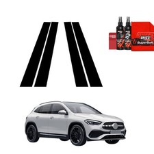 4in1 Schwarze Folie für B-C-Säule - Mercedes GLA 200 (2020-2026) Grizz Protector 4in1 Schwarze Folie für B-C-Säule - Mercedes GLA 200 (2020-2026) Grizz Protector