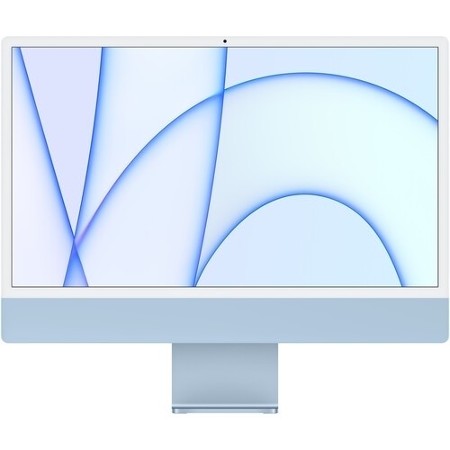 2021 Apple iMac M1 Chip with 8-core CPU (24-inch, 16GB RAM, 2TB Storage) Blue - Picture 1 of 3