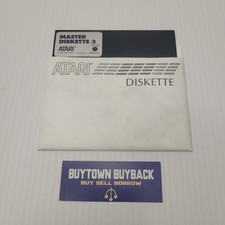 Atari Master Diskette 3 DX5052 5 1/4 Floppy 1...