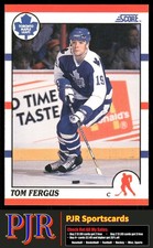Tom Fergus 1990-91 Score American #285 Toronto Maple Leafs