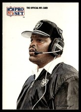 1991 Pro Set Art Shell Los Angeles Raiders #432