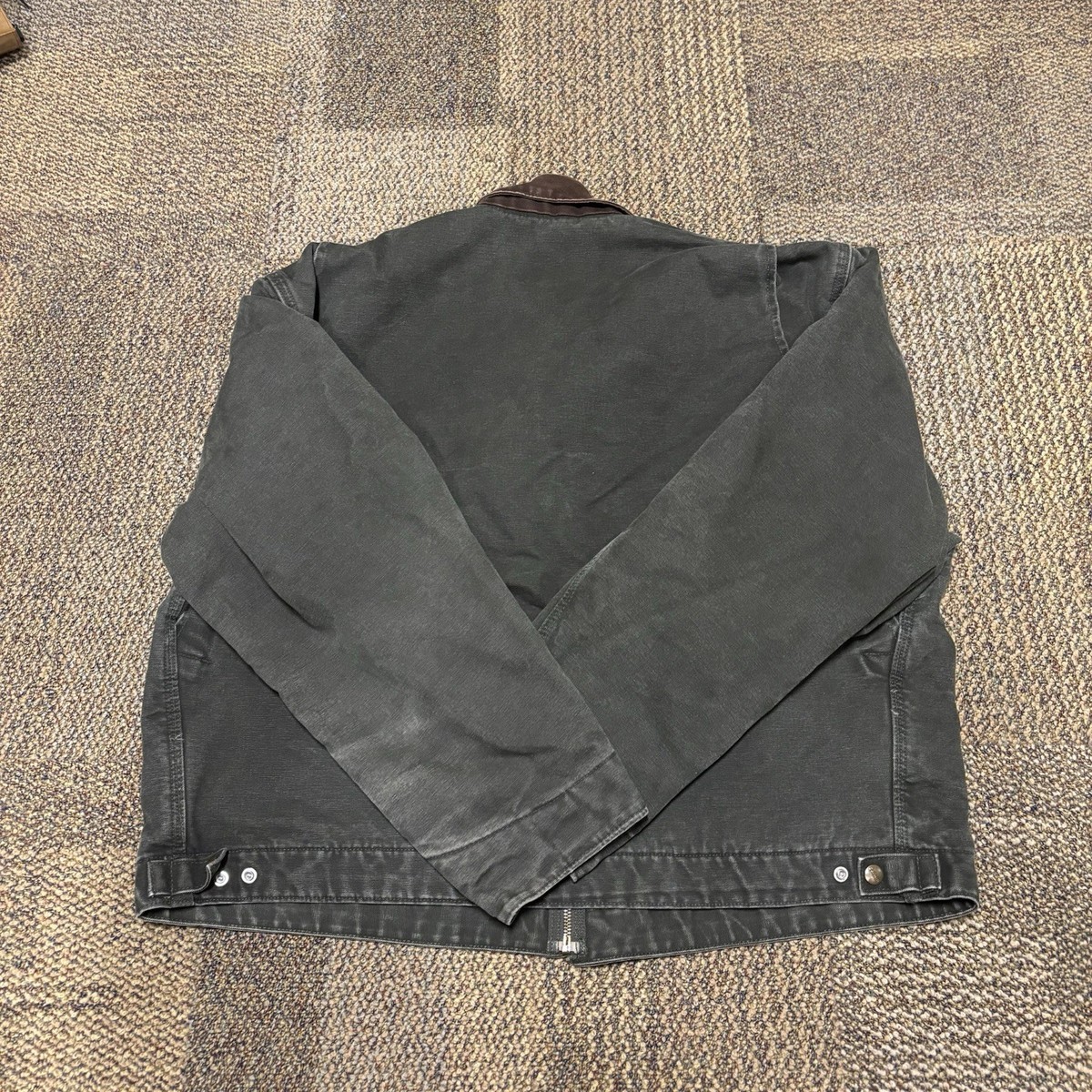 Vintage Carhartt J97 MOS Detroit Canvas Jacket Green Men's