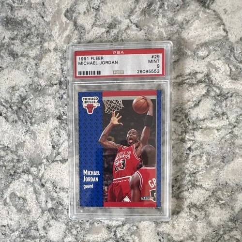 Jordan 1991 Fleer Base Set Jordan #29