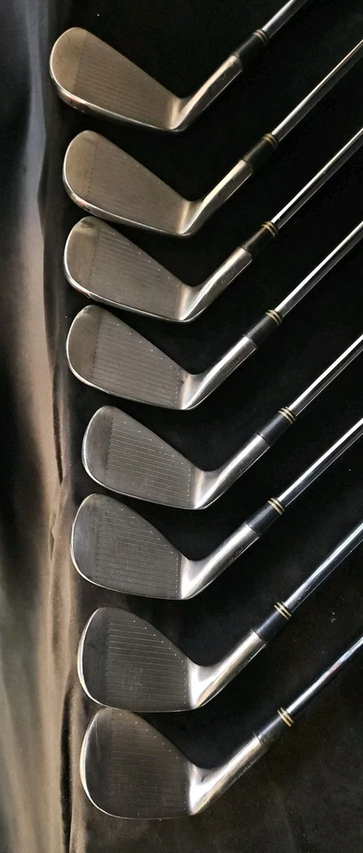 Maxfli Australian Blades MCT-97 3-P Irons Set Dynamic Gold BLACK S300 - Image 2 of 4