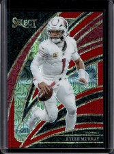 2025 Panini Select Kyler Murray Club Level Red Prizm #/49 Cardinals