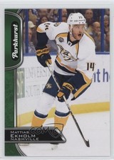 2016-17 Upper Deck Parkhurst Mattias Ekholm #186 0a4