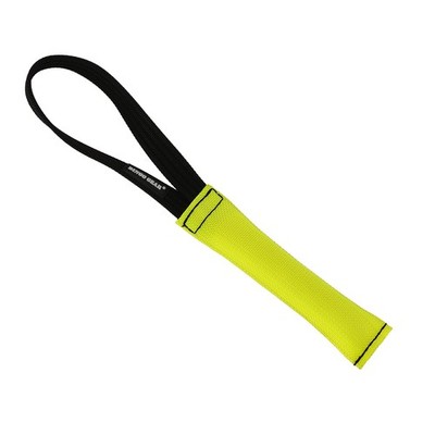 Dingo Gear Beisswurst aus Feuerwehrschlauch mit 1 Schlaufe 3 x 19 cm Gelb Hun...