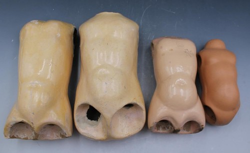 31 Pieces Antique Composition Doll Body Parts Torsos & Legs for Parts or Repairs - Picture 3 of 19
