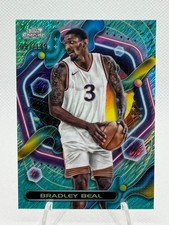 Bradley Beal 2023-24 Topps Cosmic Chrome #102 Aqua Equinox Refractor /149 Suns