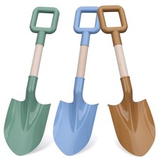 Kids Beach Sand Shovels, 16inch/40cm Sand Shovels for Garden, Large Beach Sno...