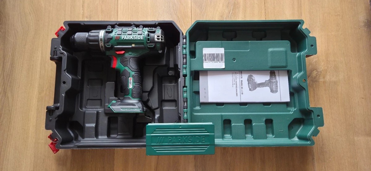 Lidl Parkside 20v Drill Review Parkside PABS 20-Li E6 20V Cordless
