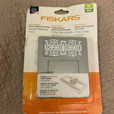 Fiskars Ironworks Lace AdvantEdge Punch System Ribbons Cartridge 101770-1001