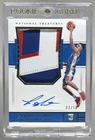 Landry Shamet 2018 National Treasures #107 Gold RC Rookie Patch Auto /10