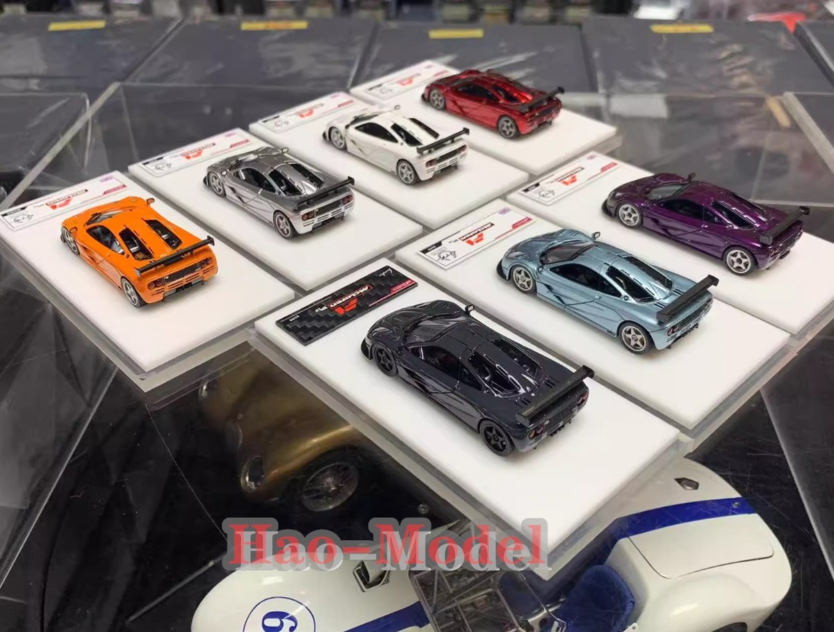 Demon Zone 1/64 McLaren F1 LM XP1 Resin Diecast Model Car Display