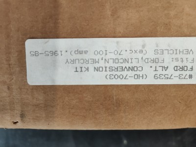 #ad quick start Ford alt. conversion kit $25.00