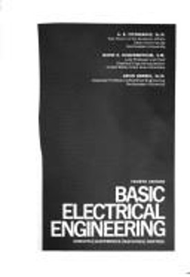 Basic Electrical Engineering Hardcover Arthur E. Fitzgerald