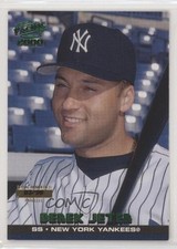 2000 Pacific Emerald Green 93/99 Derek Jeter (Portrait) #294 HOF nd3