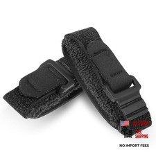 2PCS Guitar String Mute Dampener, Black String Cover Tape Adjustable Bass Mute