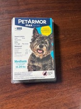PetArmor Max for Dogs 11  20 lbs  Flea Tick Mosquito Prevention  6 Month Supply