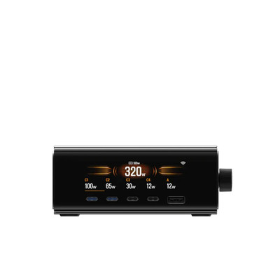 EcoFlow RAPID Pro Desktop 320 W - zentrale Ladestation für Schreibtisch, Werksta