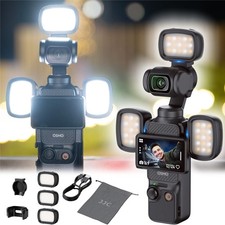 3Pcs Magnetic Auxiliary Light for DJI Osmo Pocket 3 & Xtra Muse Accessories, ...