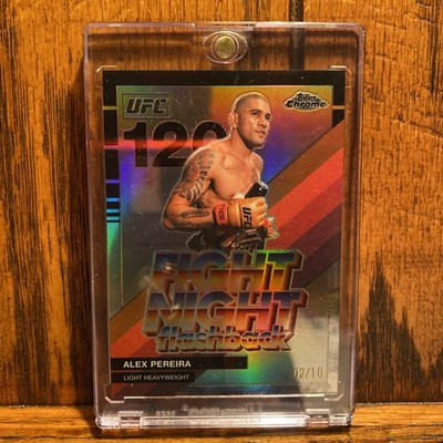 #2/10 Alex Pereira #FNF-18 Fight Night Flashback Black Refractor 