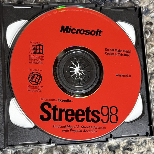 Microsoft Works Suite 99, CD Key, Retail Box For Windows 95 Or Later +Streets 98 - Picture 10 of 12