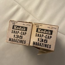 Kodak Snap-Cap 135 Magazine New Old Stock LOT of 15 J770 - Expired Rare 