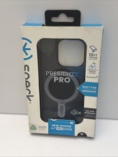 Speck Presidio2 Pro MagSafe with ClickLock Case for Apple iPhone 15 Pro -...