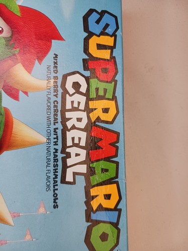 Super Mario Cereal - Nintendo Blue Box Variant - Brand New! 1 - Picture 4 of 7