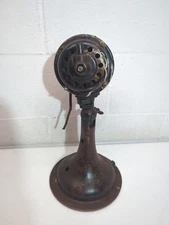 Antique 1920s Metal Westinghouse AC Oscillating Desk Fan # 321347 PARTS AS IS
