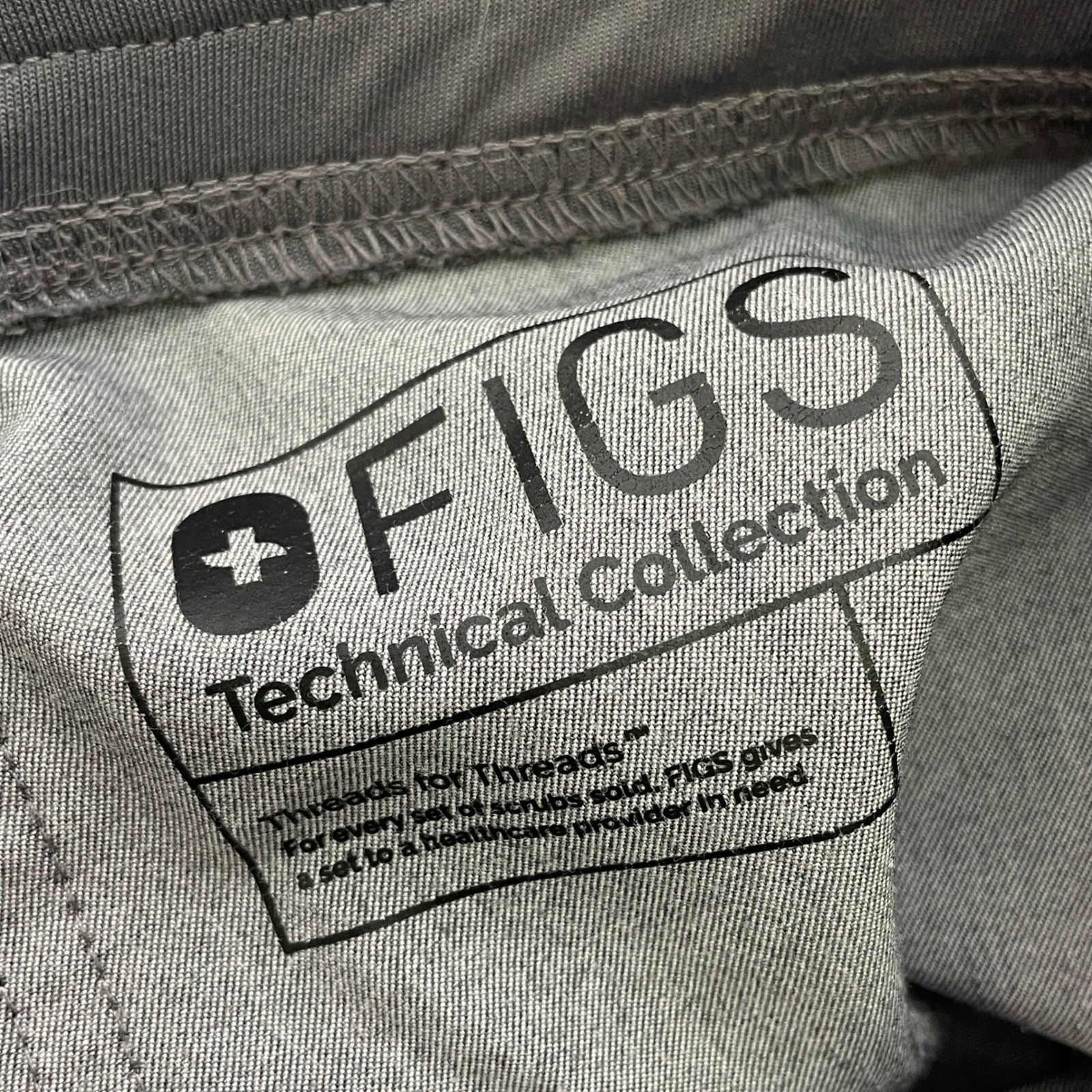 FIGS Livingston Basic Teal Drawstring Straight Le… - image 8