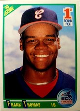 1990 Score Frank Thomas #663 RC - Chicago White Sox 20 Card Star Lot