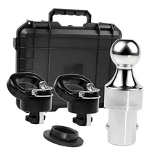 60638 Gooseneck Hitch Ball Puck System Gooseneck Hitch Kit with Box 60638-38K