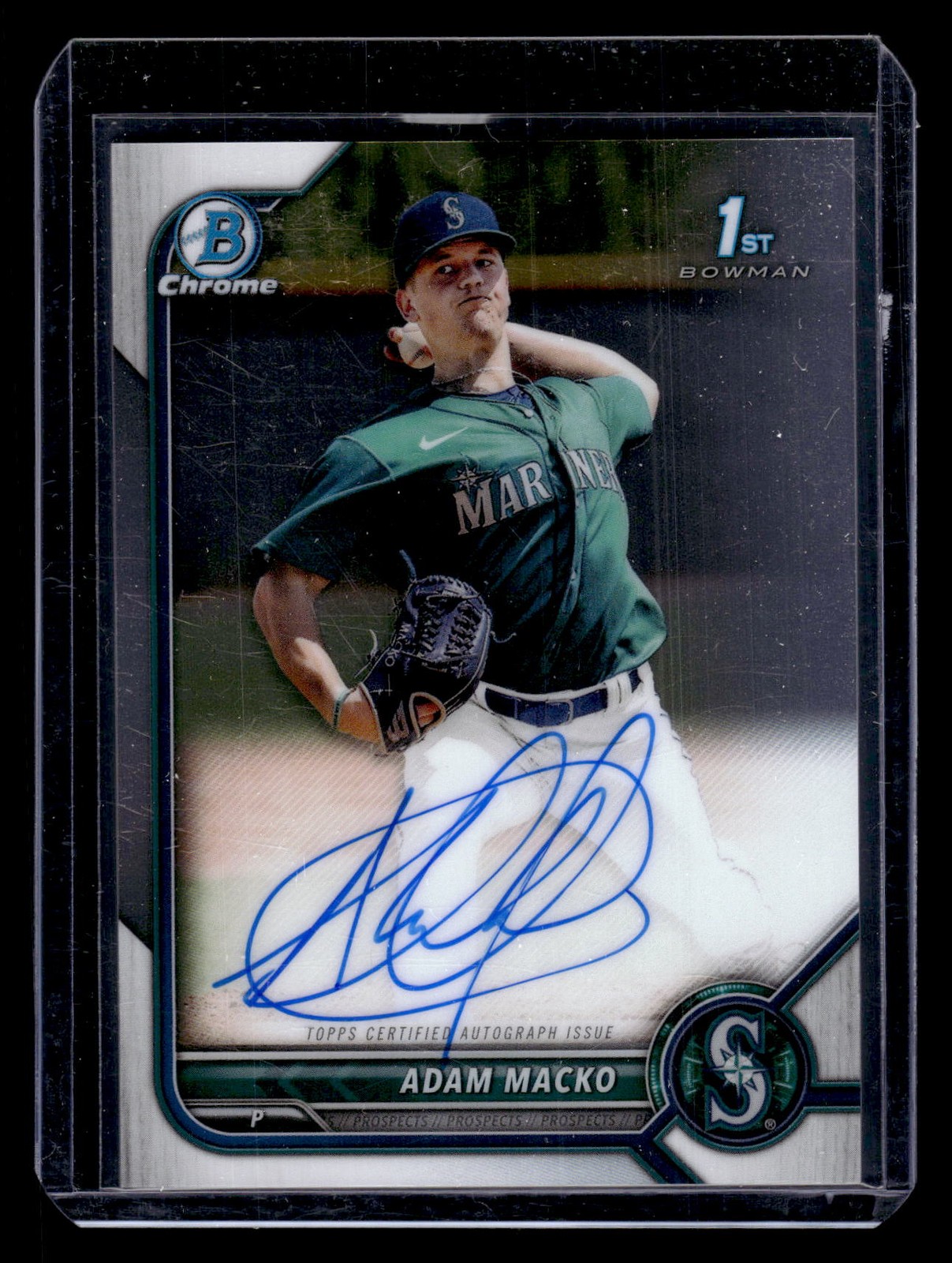 2022 Bowman #CPA-AM Adam Macko Chrome Prospects Autographs