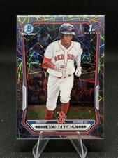 Hector Ramos 2026 Bowman Chrome Lazer Refractor 1st Bowman #BCP-128 Red Sox