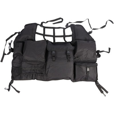 Rear Trunk Storage Bag Large Capacity Organizer For 2007-24 Jeep Wrangler JK JL