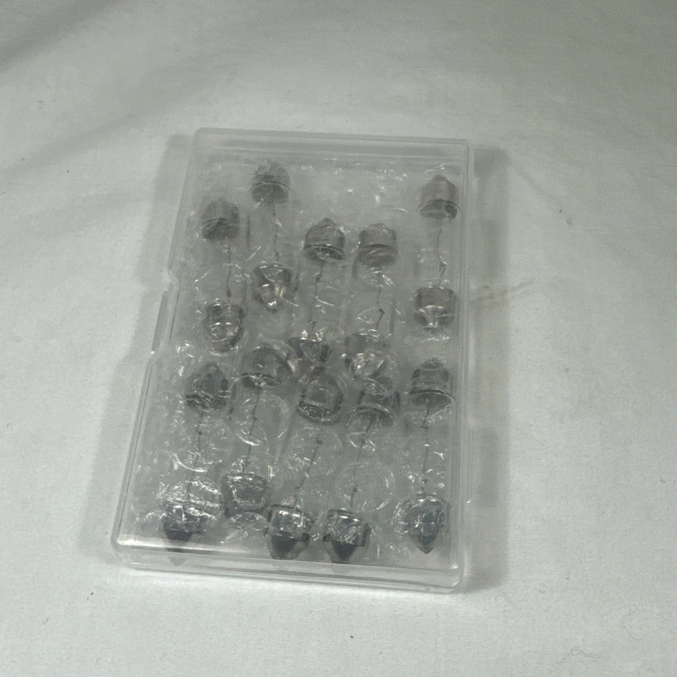 10pcs 12V Xenon Festoon Light Bulbs 6411 10W Clear Car Dome Tail Marine Lamp New - Image 2 of 4