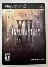 Final Fantasy XII: Collector's Edition (PlayStation 2) CIB. Tested.  **see pics