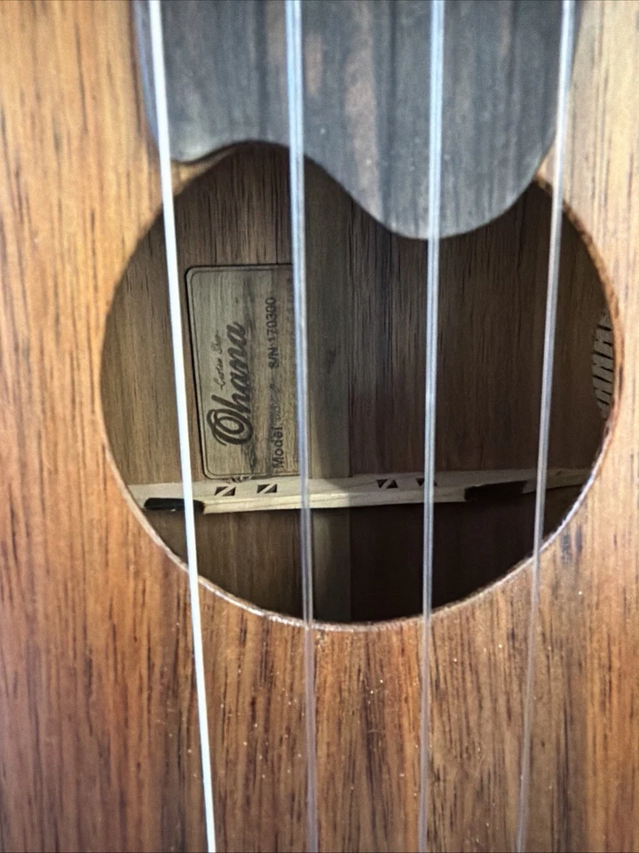 OHANA CUSTOM - DBK-0 DBK-1 Hawaiian Koa Wood Concert Ukulele - Image 4 of 4