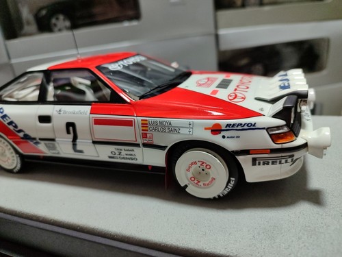 TOP MARQUES 1:18 TOYOTA CELICA ST 165 MC RALLY WINNER 1991 SAINZ-MOYA - Imagen 12 de 24