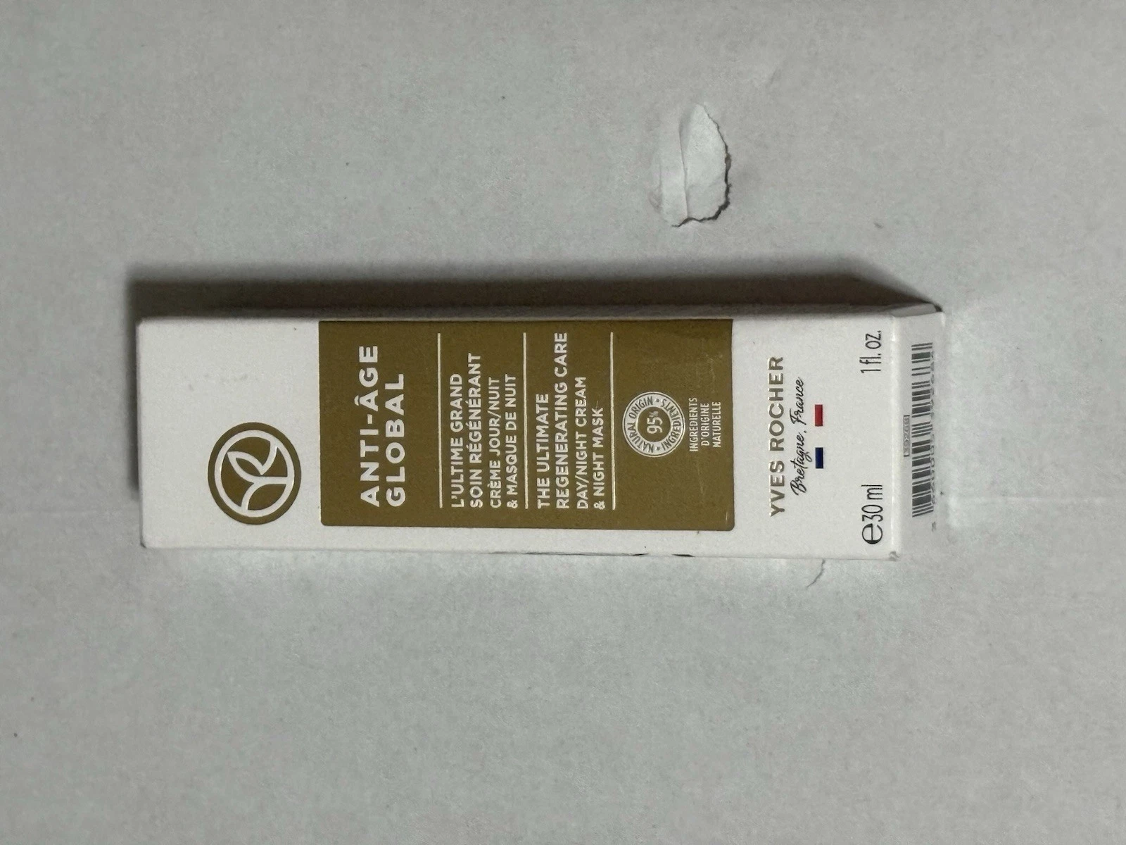 Yves Rocher Anti-Age Global Ultimate Regenerating Day Night Cream Mask 1 Fl Oz