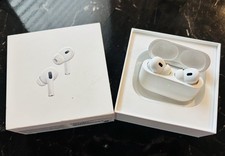 Apple AirPods Pro 2nd Gen Wireless Bluetooth Earbuds White Noise Cancelling