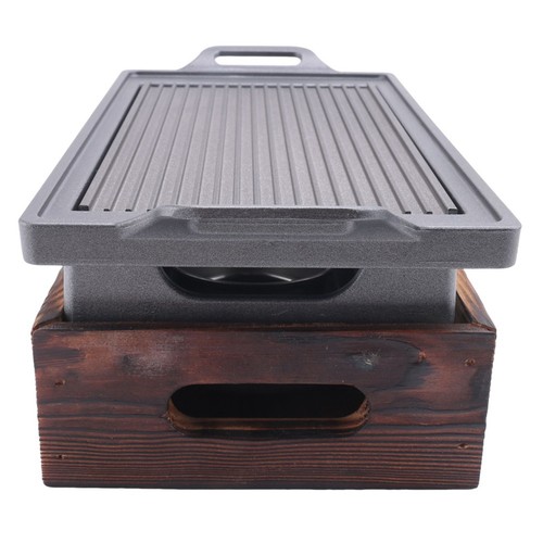 Rauchfreier Tragbarer BBQ Grill Koreanischer Japanischer Holzkohle BBQ Ofen3459 - Bild 6 von 10