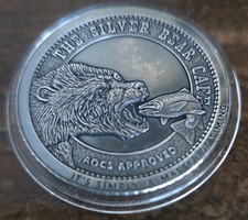2014 1 oz SILVER BEAR CAFE BU Round - AOCS Round - Toned 84.95 per troy oz